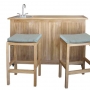 set 31 -- fiji mini bar (bar-002) & portland stools (ch-058)